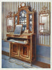 Satin and mahogany inlaid wooden dressing table - Edwin Foley — artwork view
