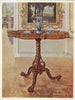 Gallery table with profiled edge and shaped borders - Edwin Foley — artwork view