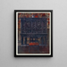 The Rubens Cabinet in carved ebony, marquetry interior design, and tortoise shell columns - Edwin Foley — framed artwork on a wall