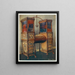 The double marqueted secretary and the sisters' library - Edwin Foley — framed artwork on a wall