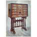 Cabinet painting in chestnut, ivory, etc., painted and gilded with wrought iron and steel mounts - Edwin Foley — artwork view