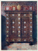 Kas in walnut with inlay and painted medallions in Delftware - Edwin Foley — artwork view