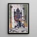 Reproduction of the painting Forged steel chair painting, property of Count Radnor, Longford Castle - Edwin Foley
