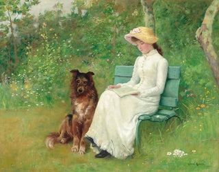 A Moment of Calm - Edwin Harris — artwork view