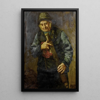 Inspection de la lentille - Edwin Harris — framed artwork on a wall