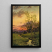 L'harmonie de la nature - Edwin Lamasure — framed artwork on a wall