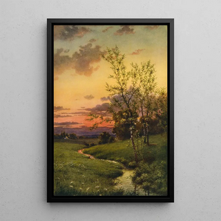 L'harmonie de la nature - Edwin Lamasure — framed artwork on a wall