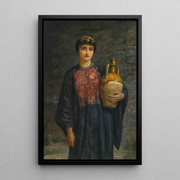 Reproduction of the painting The Girl of Bethlehem - Edwin Long