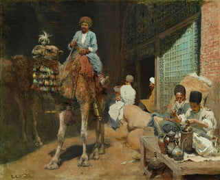 A Market in Ispahan - Edwin Lord Weeks — artwork view