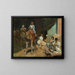 A Market in Ispahan - Edwin Lord Weeks — framed artwork on a wall