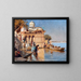 Le long des ghâts de Mathura - Edwin Lord Weeks — framed artwork on a wall