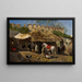 Atelier de forgerons à Tanger - Edwin Lord Weeks — framed artwork on a wall