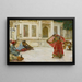 Indian Dancer - Edwin Lord Weeks — framed artwork on a wall