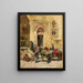 Entering the Mosque - Edwin Lord Weeks — framed artwork on a wall