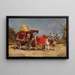 Gharry or indigenous cart - Edwin Lord Weeks — framed artwork on a wall