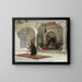 The Nautch - Edwin Lord Weeks — framed artwork on a wall