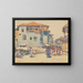 Marché de Malindi, Zanzibar - Edwin Murray Fuller — framed artwork on a wall