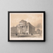 the Chapel of Park Grove Street, Camden Town - Edwin Thomas Dolby — framed artwork on a wall