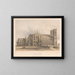 Westminster Abbey Painting - Edwin Thomas Dolby — framed artwork on a wall