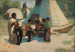 Dog Travois Camp Blackfoot - Edwin Willard Deming — artwork view