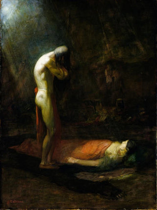 The Brave in Mourning - Edwin Willard Deming — artwork view