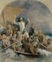 The Christ calms a storm - Eero Järnefelt — artwork view