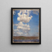 Étude des nuages - Eero Järnefelt — framed artwork on a wall