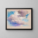 Clouds - Eero Järnefelt — framed artwork on a wall