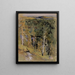 Forest landscape painting - Eero Järnefelt — framed artwork on a wall