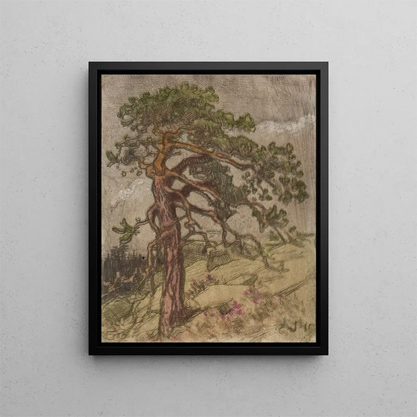 Kalliopetjä - Eero Järnefelt — framed artwork on a wall