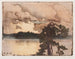 Landscape lake view at sunset - Eero Järnefelt — artwork view
