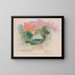Landscape with trees and road - Eero Järnefelt — framed artwork on a wall