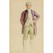 Homme debout en tenue rococo FE Sillanp - Eero Järnefelt — artwork view
