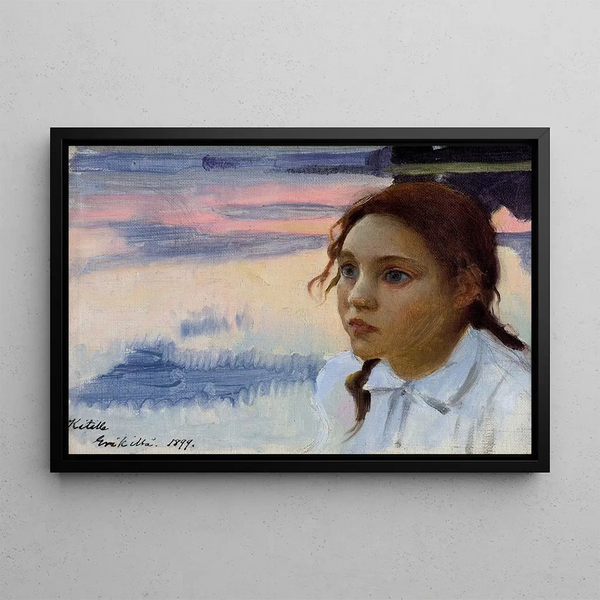 Nelma Painting - Eero Järnefelt — framed artwork on a wall