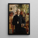 Portrait of Baron Johan Philip Palmn, Vice-Chancellor of the University - Eero Järnefelt — framed artwork on a wall