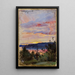 Reproduction of the painting Sunset - Eero Järnefelt
