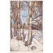 Trees in Winter - Eero Järnefelt — artwork view