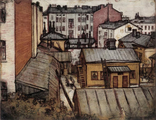 View from the Artists' House Bernhardinkatu - Eero Järnefelt — artwork view