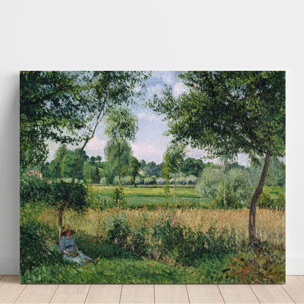 Reproduction of the painting Morning Light Effect Painting, Eragny - Camille Pissarro