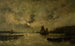 Marine landscape painting - Egide François Leemans — artwork view