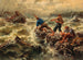 The Rescue of the Shipwrecked - Egide Linnig — artwork view