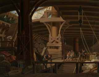 La cale d'un voilier - Egidius Mengelberg — artwork view