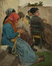 Les tresseurs de paille - Egisto Ferroni — artwork view