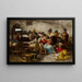 Les Dentellières de Venise - Egisto Lancerotto — framed artwork on a wall
