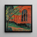 Church in Prerow - Alexej von Jawlensky — framed artwork on a wall