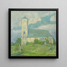 Church at Svinica - Stojan Ordak — framed artwork on a wall