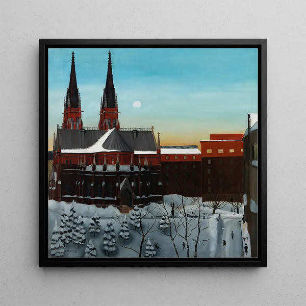 Église de Johannes à Helsinki - Sulho Sipil — framed artwork on a wall