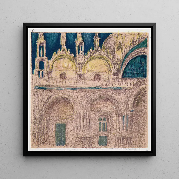 Église de Saint Marc - Jan Stanislawski — framed artwork on a wall