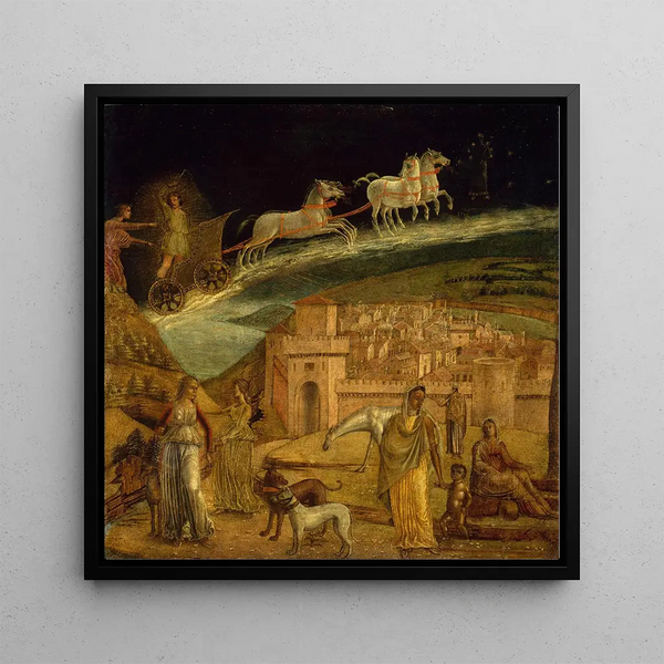 Église de San Pietro in Vincoli, Rome - Constantin Hansen — wall display of the artwork
