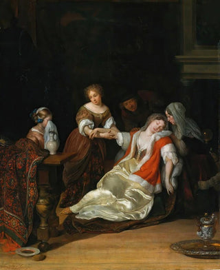 L'évanouissement - Eglon van der Neer — artwork view